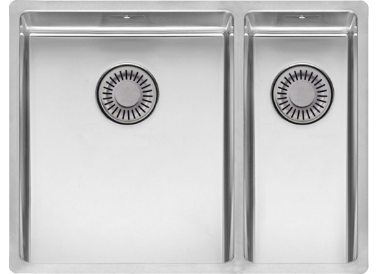 Zlew REGINOX NEW YORK 34X40 + 18X40 stal INOX POLER (R27806)