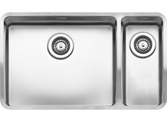 Zlew REGINOX OHIO 50X40 + 18X40 stal INOX MAT (R15711)