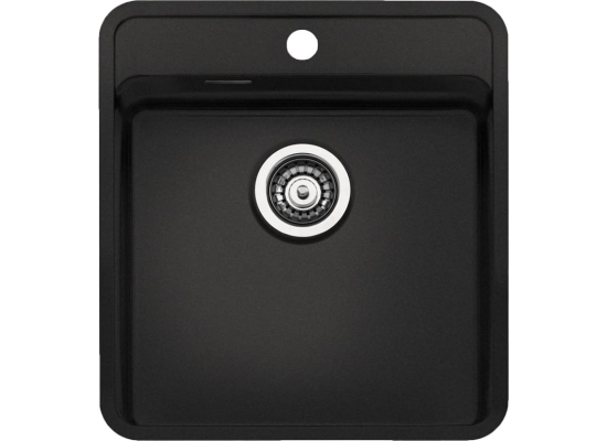Zlew REGINOX OHIO 40X40 TAPWING stal JET BLACK (czarny mat) (R32701)