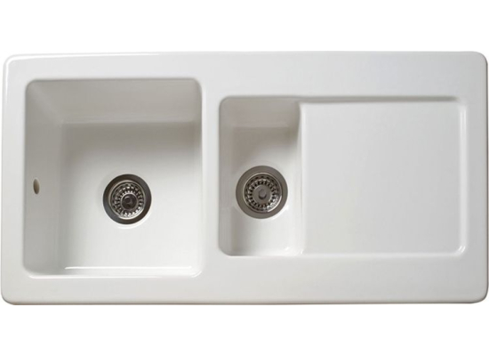 Zlew ceramiczny REGINOX MODERN 15 (RL501CW-II) WHITE (biały połysk) (R38246)