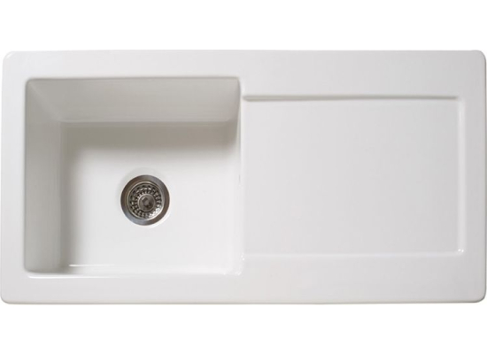 Zlew ceramiczny REGINOX MODERN 10 (RL504CW-II) WHITE (biały połysk) (R38253)