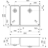 Zlew REGINOX NEW YORK 18X40 + 40X40 stal INOX POLER (R27868)
