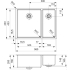 Zlew REGINOX NEW YORK 34X40 + 18X40 stal INOX POLER (R27806)