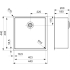 __WYSYŁKA 24H*__ | Zlew REGINOX NEW YORK 40X40 stal INOX POLER (R28124)