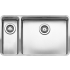 Zlew REGINOX OHIO 18X40 + 50X40 stal INOX MAT (R15704)