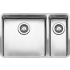 Zlew REGINOX OHIO 40X40 + 18X40 stal INOX MAT (R17593)