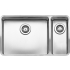 Zlew REGINOX OHIO 50X40 + 18X40 stal INOX MAT (R15711)