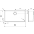 Zlew REGINOX OHIO 80X42 stal INOX MAT (R15766)