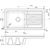REGINOX zlew RL404CB czarny