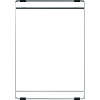 Ramka do wkładek stalowych SCHOCK 629146 GASTRONORM GN 2/3 (316 x 394 x 5 mm)