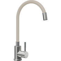 Bateria SCHOCK FLORA 509000 BEŻ + stal szczotkowana INOX
