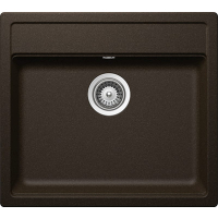 Zlew SCHOCK MONO N-100-FB BRONZE (na równi z blatem) (Cristadur) | linia STUDIO *** zamów wycięcie otworów GRATIS ***