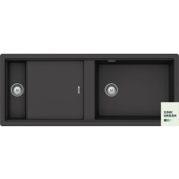 Zlew SCHOCK PREPSTATION D-150 DUSK (Cristadur) | linia STUDIO