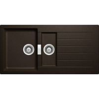 Zlew SCHOCK SIGNUS D-150-FB BRONZE (na równi z blatem) (Cristadur) | linia STUDIO *** zamów wycięcie otworów GRATIS ***