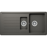 Zlew SCHOCK TOLEDO D-150 SILVERSTONE (Cristadur) *** zamów wycięcie otworów GRATIS ***