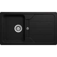 Zlew SCHOCK FORMHAUS D-100 NERO (Cristalite) *** zamów wycięcie otworów GRATIS ***
