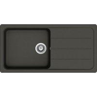 Zlew SCHOCK FORMHAUS D-100L ASPHALT (Cristalite) *** zamów wycięcie otworów GRATIS ***