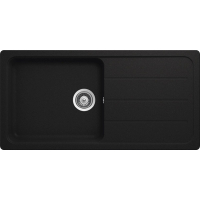 Zlew SCHOCK FORMHAUS D-100L ONYX (Cristalite) *** zamów wycięcie otworów GRATIS ***