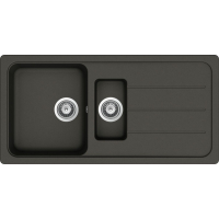 Zlew SCHOCK FORMHAUS D-150L ASPHALT (Cristalite) *** zamów wycięcie otworów GRATIS ***
