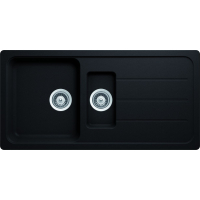 Zlew SCHOCK FORMHAUS D-150L NERO (Cristalite) *** zamów wycięcie otworów GRATIS ***