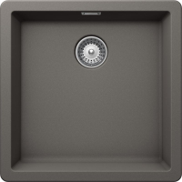 Zlew SCHOCK GREENWICH N-100 SILVERSTONE (Cristadur) | linia STUDIO