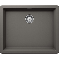 Zlew SCHOCK GREENWICH N-100L-FB SILVERSTONE (na równi z blatem) (Cristadur)