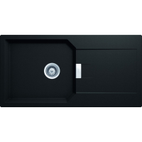 Zlew SCHOCK MANHATTAN D-100L NERO (Cristalite) *** zamów wycięcie otworów GRATIS ***