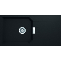 Zlew SCHOCK MANHATTAN D-100L ONYX (Cristalite) *** zamów wycięcie otworów GRATIS ***