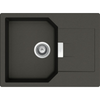 Zlew SCHOCK MANHATTAN D-100S ASPHALT (Cristalite) *** zamów wycięcie otworów GRATIS ***