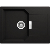 Zlew SCHOCK MANHATTAN D-100S NERO (Cristalite) *** zamów wycięcie otworów GRATIS ***