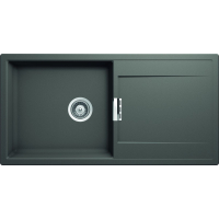 Zlew SCHOCK MONO D-100L SILVERSTONE (Cristadur) | linia STUDIO *** zamów wycięcie otworów GRATIS ***