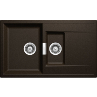 Zlew SCHOCK MONO D-150 BRONZE (Cristadur) *** zamów wycięcie otworów GRATIS ***