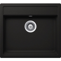 Zlew SCHOCK NEMO N-100 NERO (Cristalite) *** zamów wycięcie otworów GRATIS ***