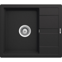 Zlew SCHOCK RONDA D-100 ONYX (Cristalite) *** zamów wycięcie otworów GRATIS ***