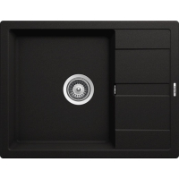 Zlew SCHOCK RONDA D-100L NERO (Cristalite) *** zamów wycięcie otworów GRATIS ***