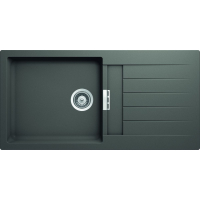 Zlew SCHOCK SIGNUS D-100L SILVERSTONE (Cristadur) *** zamów wycięcie otworów GRATIS ***
