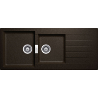 Zlew SCHOCK SIGNUS D-200 BRONZE (Cristadur) *** zamów wycięcie otworów GRATIS ***