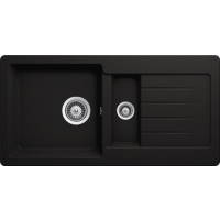 Zlew SCHOCK TYPOS D-150S NERO (Cristalite) *** zamów wycięcie otworów GRATIS ***