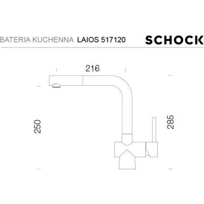 Bateria SCHOCK LAIOS 517120 MAGMA (Cristadur)