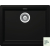 Zlew SCHOCK KIRUNA N-100L NIGHT (Cristadur) | linia STUDIO