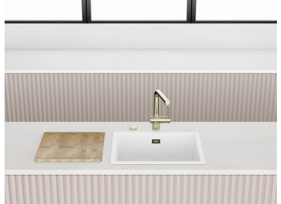 Zlew SCHOCK KIRUNA N-100L DUSK (Cristadur) | linia STUDIO