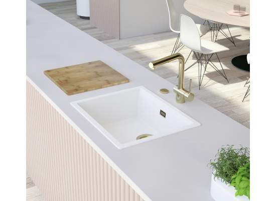 Zlew SCHOCK KIRUNA N-100L DUSK (Cristadur) | linia STUDIO
