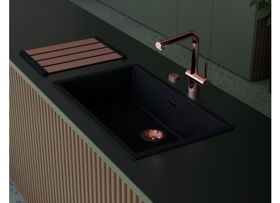 Zlew SCHOCK KIRUNA N-100XL DUSK (Cristadur) | linia STUDIO