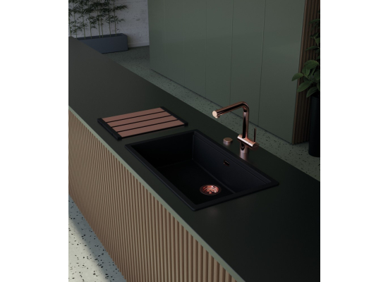 Zlew SCHOCK KIRUNA N-100XL DUSK (Cristadur) | linia STUDIO