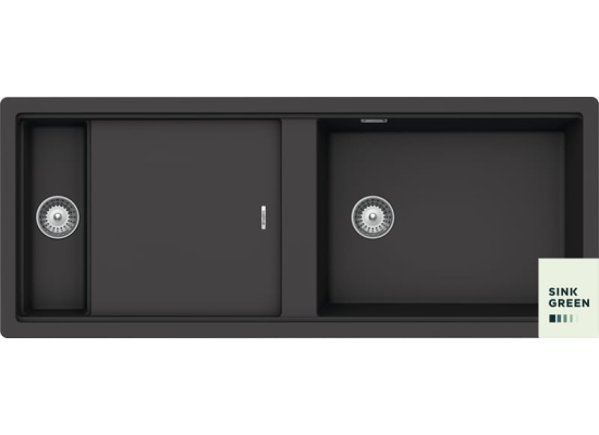 Zlew SCHOCK PREPSTATION D-150-U DUSK (podwieszany pod blat) (Cristadur) | linia STUDIO