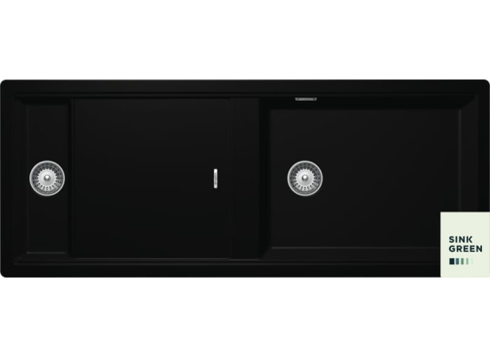 Zlew SCHOCK PREPSTATION D-150-U NIGHT (podwieszany pod blat) (Cristadur) | linia STUDIO