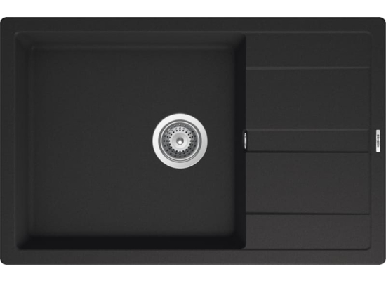 Zlew SCHOCK RONDA D-100XL ONYX (Cristalite) *** zamów wycięcie otworów GRATIS ***