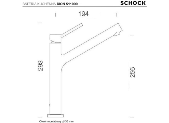 Bateria SCHOCK DION 510000 CHR chrom | linia STUDIO