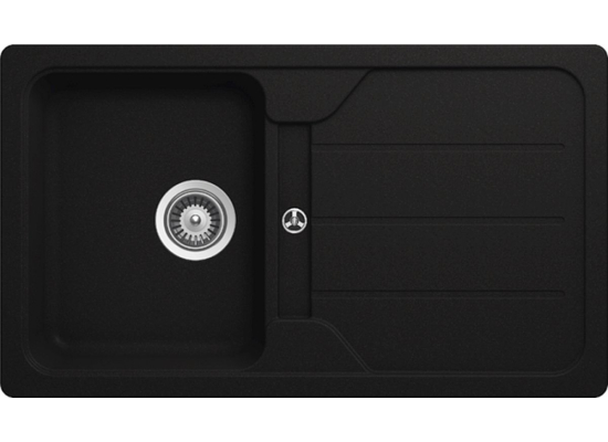 Zlew SCHOCK FORMHAUS D-100 ONYX (Cristalite) *** zamów wycięcie otworów GRATIS ***
