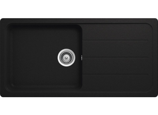 Zlew SCHOCK FORMHAUS D-100L ONYX (Cristalite) *** zamów wycięcie otworów GRATIS ***